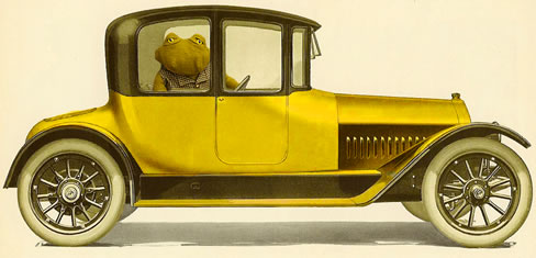 Toad out driving
